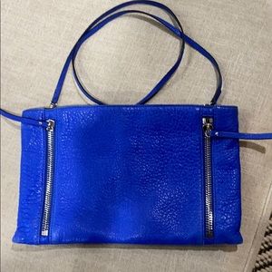 Vince Camuto cobalt blue crossbody/clutch